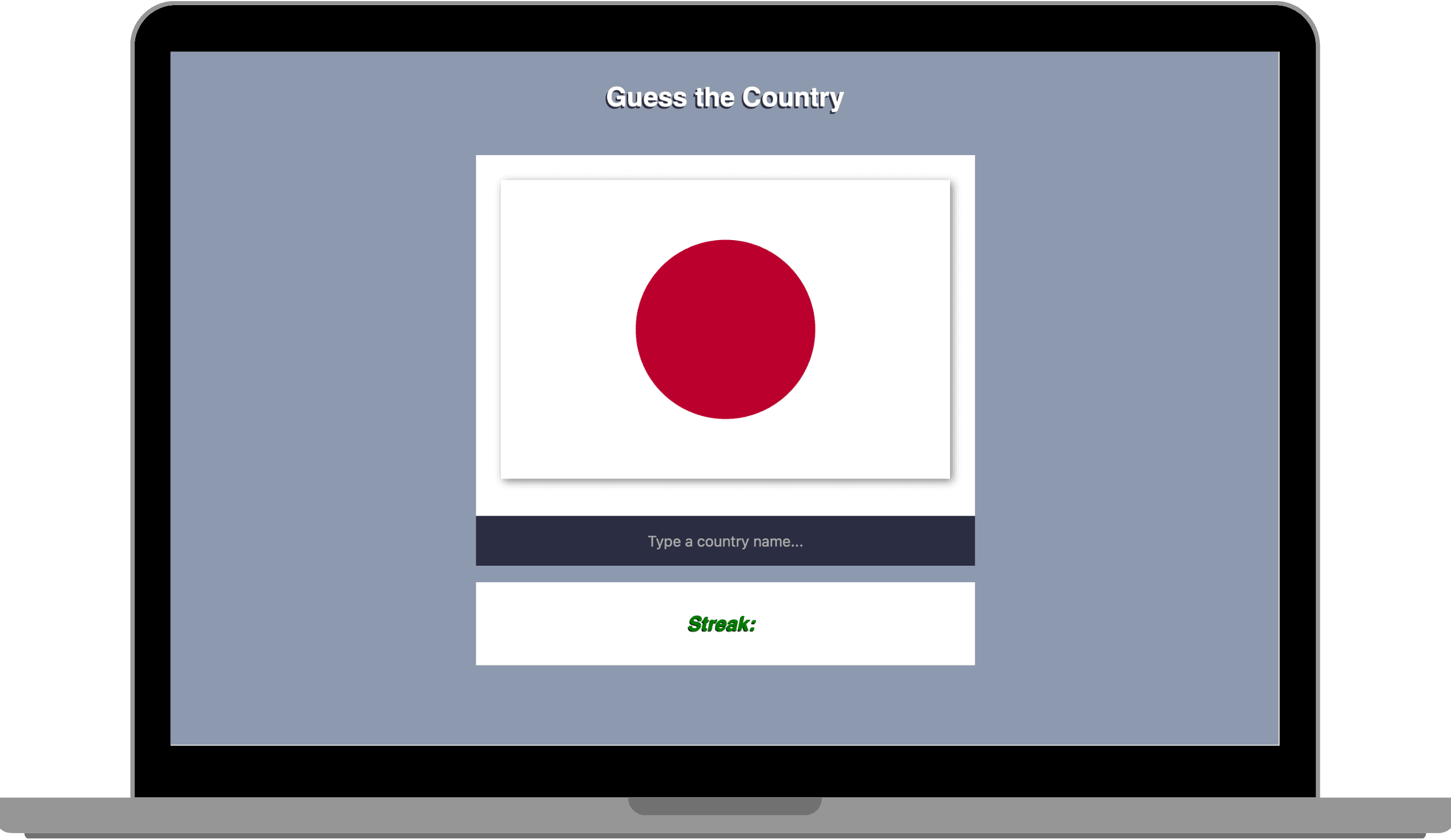 Countries API Game